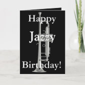 Happy Jazzy Verjaardag Kaart (Voorkant)