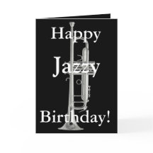 Happy Jazzy Verjaardag Kaart