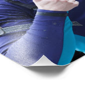 Happy jockey Luis Cardenas Print Foto Afdruk (Hoek)