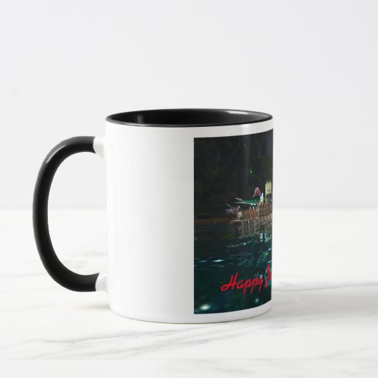 Happy John's Dino Boat Tasse Mok (Links)