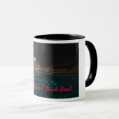 Happy John's Dino Boat Tasse Mok (Voorkant rechts)