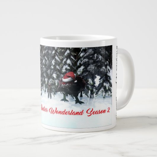 Happy John's Winter Wonderland S2 Jumbo-Tasse Grote Koffiekop (Voorkant rechts)