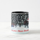 Happy John's Winter Wonderland Tasse Mok (Midden)