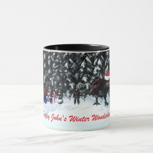 Happy John's Winter Wonderland Tasse Mok (Midden)