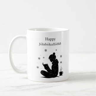 Happy Jolabokaflod – IJslands boek Flood Gift Koffiemok