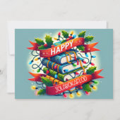 Happy Jolabokaflod Kaart (Voorkant)