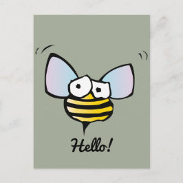 Happy Jolly Bee Briefkaart