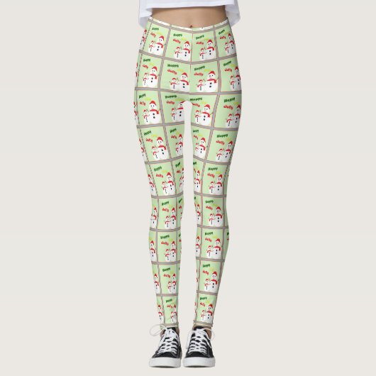 Happy Jolly Joy Leggings (Voorkant)