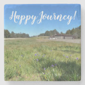 Happy Journey! Stenen Onderzetter (Voorkant)