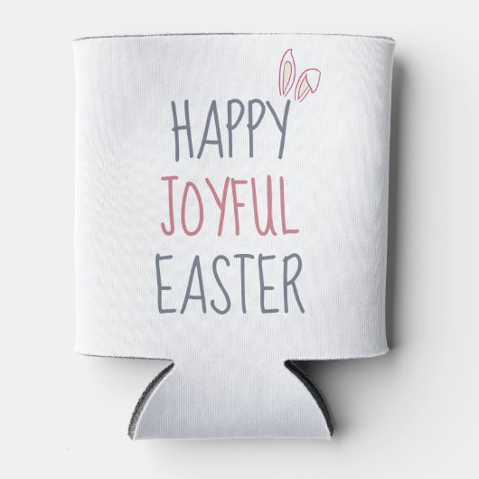 Happy Joyful Easter' Gepersonaliseerde Koelbox Blikjeskoeler (Voorkant)
