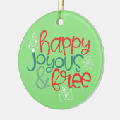 Happy Joyous Free | Fun & Funky Ornament (Links)
