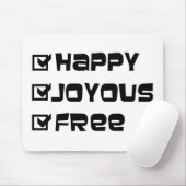 Happy Joyous Free Muismat (Met muis)