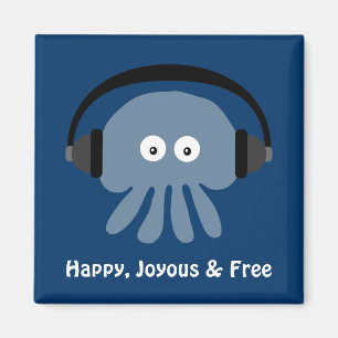 Happy Joyous & Gratis Kwallen magneet