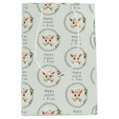 Happy Joyous Gratis Sobriety Pastel Medium Cadeauzakje (Voorkant)