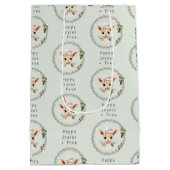 Happy Joyous Gratis Sobriety Pastel Medium Cadeauzakje (Achterkant)