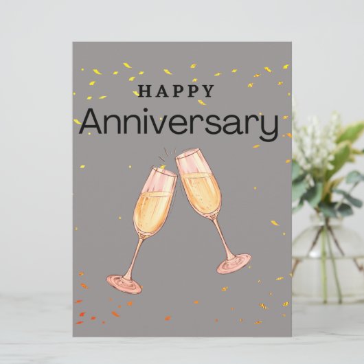 HAPPY Jubileum (Staand voorkant)