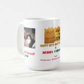 Happy Jubileum 50th and Merry Kerstmis Mok (Voorkant links)