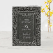 Happy Jubileum (aanpasbaar)-kaart Kaart (Gele Bloem)