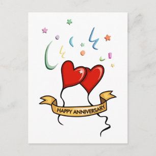 Happy Jubileum Banner Briefkaart