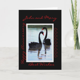 Happy Jubileum, Black Swans, John en Mary Kaart
