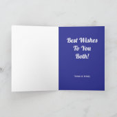 Happy Jubileum Blue Jeans en truien Kaart (Binnen)