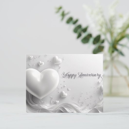 Happy Jubileum Briefkaart (Staand voorkant)