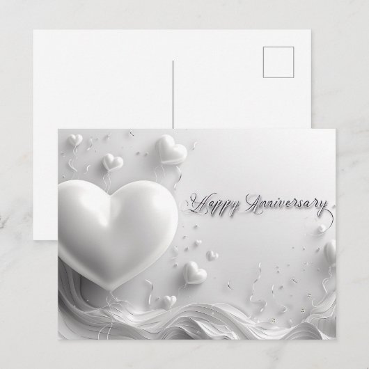 Happy Jubileum Briefkaart (Voorkant / Achterkant)