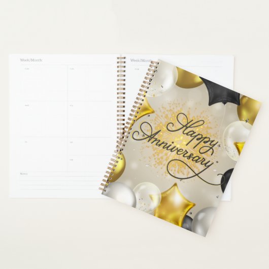 Happy Jubileum Celebration Calendar Planner (Display)