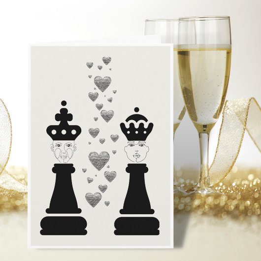 Happy Jubileum Chess Wenskaart Kaart