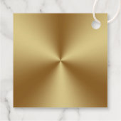 Happy Jubileum Circle of Stars Gold ID173 Bedankjes Labels (Achterkant)