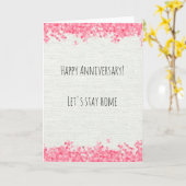 Happy Jubileum Corona Virus Quarantine Kaart (Gele Bloem)