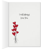 Happy Jubileum Darling Jubileum Kaart (Binnen (Rechts))