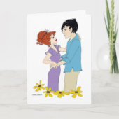 Happy Jubileum Darling-kaart Kaart (Voorkant)