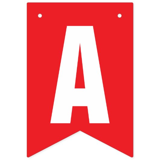 HAPPY JUBILEUM DECOR, ROOD + WIT VLAGGETJES (Tweede vlag)