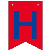 Happy Jubileum decoratie Vlaggetjes (Eerste vlag)