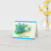 Happy Jubileum Doves Wenskaart Kaart (Gele Bloem)