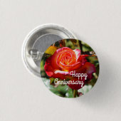 Happy Jubileum Dream komt uit True Roos #2 Button (Voorkant /achterkant)