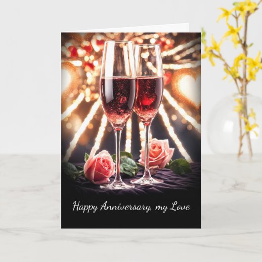 Happy Jubileum Echtgenote Belangrijke Andere Cheer Kaart (Gele Bloem)