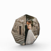 Happy Jubileum Foto- Gepersonaliseerd paar Fotoblokken (Links)