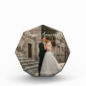 Happy Jubileum Foto- Gepersonaliseerd paar Fotoblokken (Voorkant)