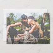 Happy Jubileum fotocollage Feestdagenkaart (Achterkant)