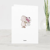 Happy Jubileum Funny en Romantic Kaart (Achterkant)