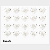 HAPPY JUBILEUM GIFTS HART STICKER (Vel)
