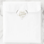 HAPPY JUBILEUM GIFTS HART STICKER (Tas)