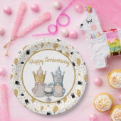 Happy Jubileum Gnomen Papieren Bordje (Feest)