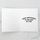 HAPPY JUBILEUM GRAPPIG WENSKAART KAART (Binnen)