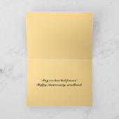 Happy Jubileum Hawaiian Tropical Sunset Kaart (Binnen)