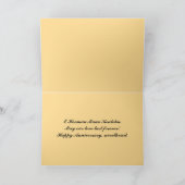 Happy Jubileum Hawaiian Tropical Sunset Kaart (Binnen)