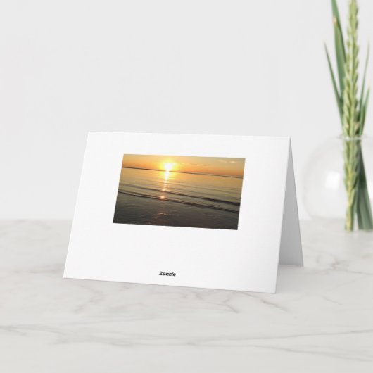 Happy Jubileum Honey Ocean Waves Kaart (Achterkant)