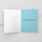 Happy Jubileum houdt ervan om het leven met jou te Kaart (Binnen)